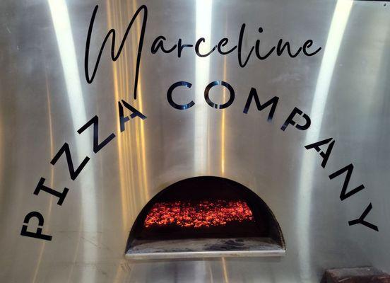 The oven at Marceline pizza company