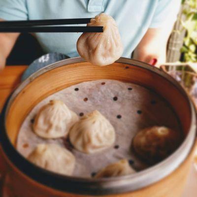 Soup Dumplings. Instagram@HungryChaus