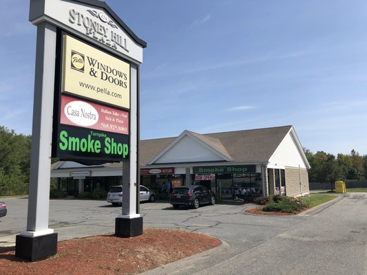 Outside View of Smoke Shop