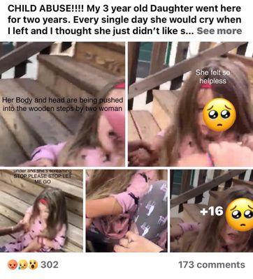 Read the comments on this Facebook post many parents other children were hurt too