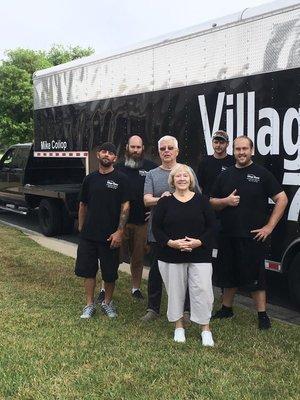 Big thank you to the Gorreys! Their movers were Robert,Donnie, Donald, and Tim.