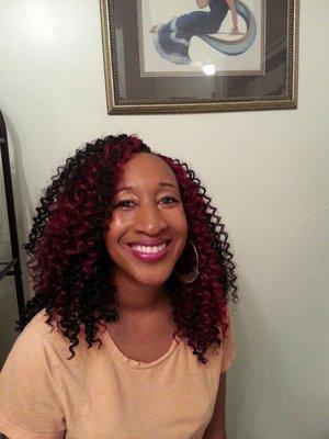 Crochet braids by Pat