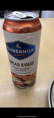 The kvass I had with my meal