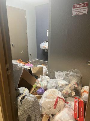 The garbage room