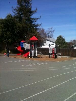 Play area for Kindergartners