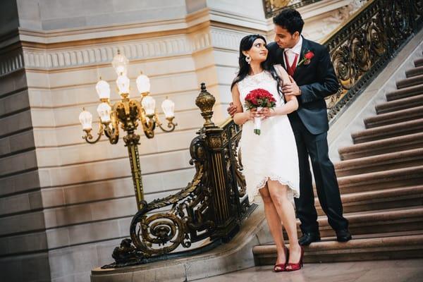 Wedding Photography San Francisco City Hall