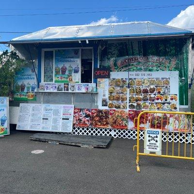 Bamboo Cafe, one of the food carts at Springwater Cart Park.