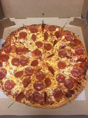 Extra Large Pepperoni  Pizza!