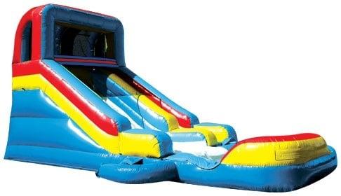 Slide n splash with pool