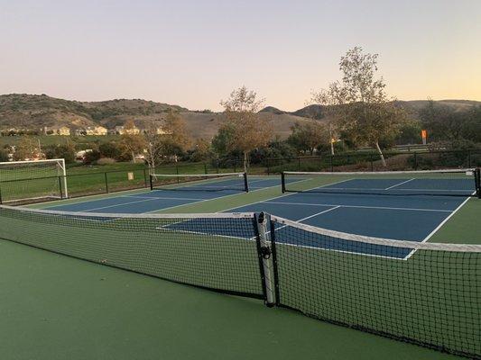 Pickleball courts