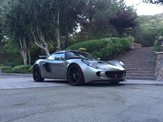 Lotus Exige S, 2007  One of the exotic cars we service.