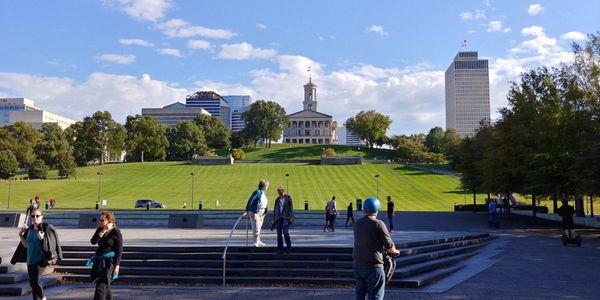 The Tennessee State Capitol with the best tours on two wheels.