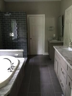 Complete bathroom remodel