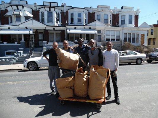 Cleaning up their community