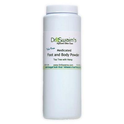 Talc-Free Anti-Fungal Foot and Body Powder