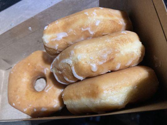 Glazed donuts 2/$1.50