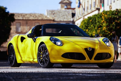 Alfa Romeo 4C Spider Available today!