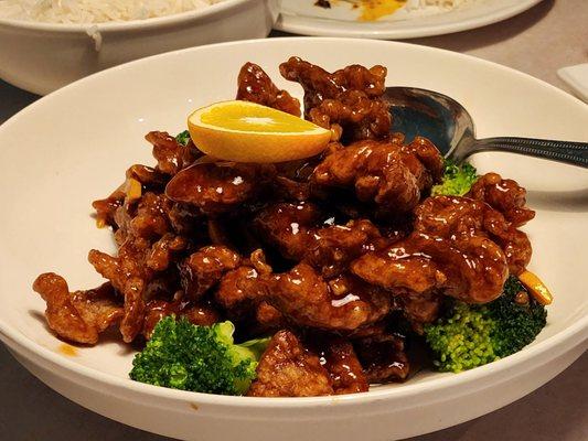 Orange chicken