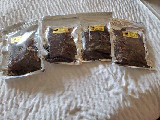 Exceptional beef jerky