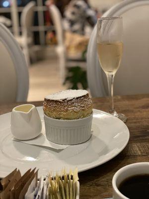 Key Lime soufflé