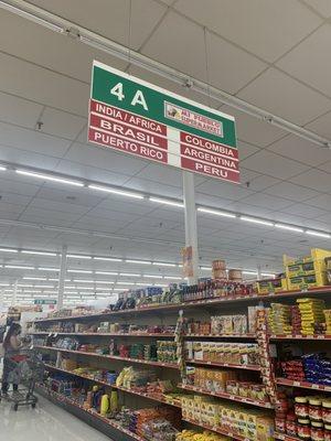 International aisle