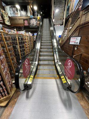 Three Bears General Store Escalator