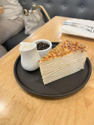 very delicious crepe cake