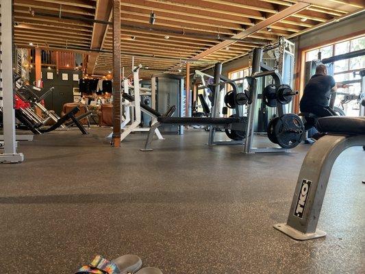 Downstairs Workout area