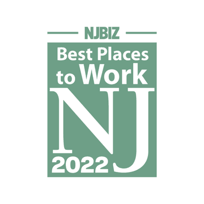 Voted NJBIZ's Best Places to Work in 2022!