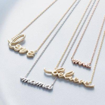 Signature & Monogram Necklaces