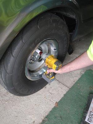 On site mobile tire service. This could be YOUR garage.