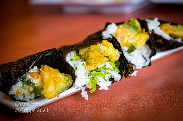 DEEP-FRIED HAND ROLL FRIED JALAPENO