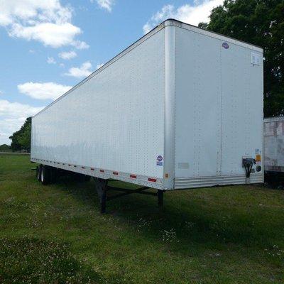 Subject to Availability, newer 53' Dry Van, Air Ride, Aluminum Roof, Swing Door - for Rent and for Sale