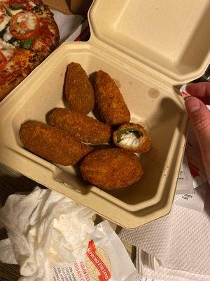 Jalapeño popper!!! Best in the city