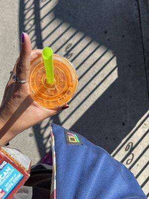 Thai tea boba