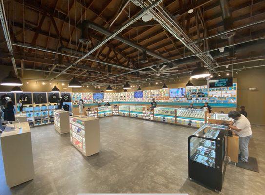 Weed store interior