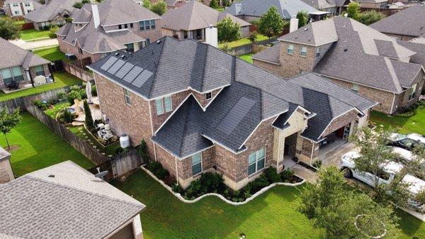 GAF Energy Solar Shingles installed in Arlington, TX