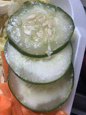 Soggy ass cucumbers