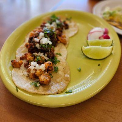 Three Cameron tacos - these were a win.