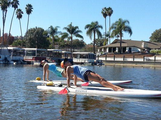 SUP Yoga - Lake San Marcos