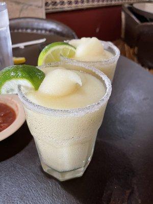 Frozen margaritas.