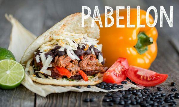 Arepa Pabellon Venezuelan Classic!