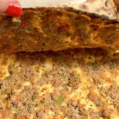 Lahmacun - think of it as Turkish pizza!