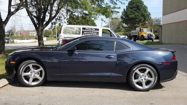 Window Tint on a 2014 Chevy Camero