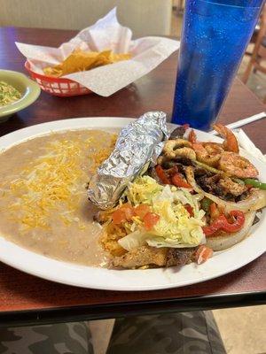 Fajita plate (combo)