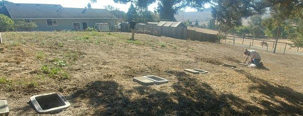 Jorge and Andreas purging our septic system Oct 2020