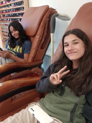 My girls loved it... One Pedi one Mani.. it was nice to bring them and spend time for a great price... Worth it!