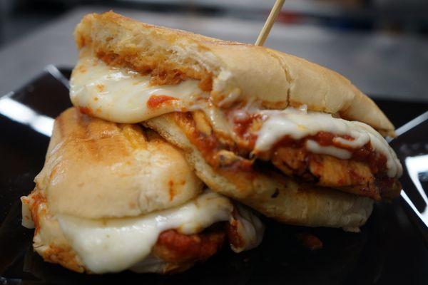 Flavorful Chicken Parm Sub!