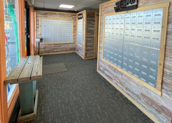 Mailbox lobby of the Mailcenter