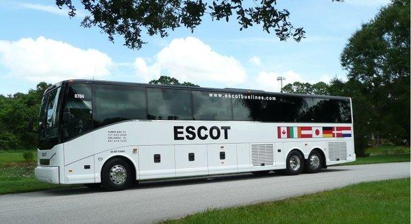 Escot Bus Lines Charter Bus